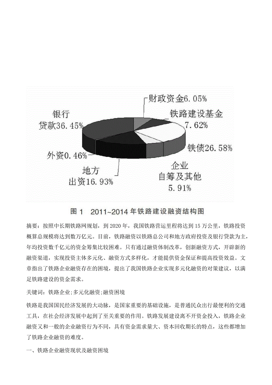 铁路企业多元化融资的困境及对策探讨_第2页