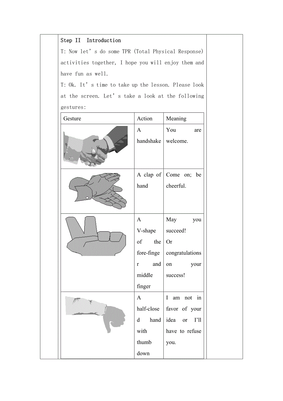 （精选）高中英语教学设计模板_第4页