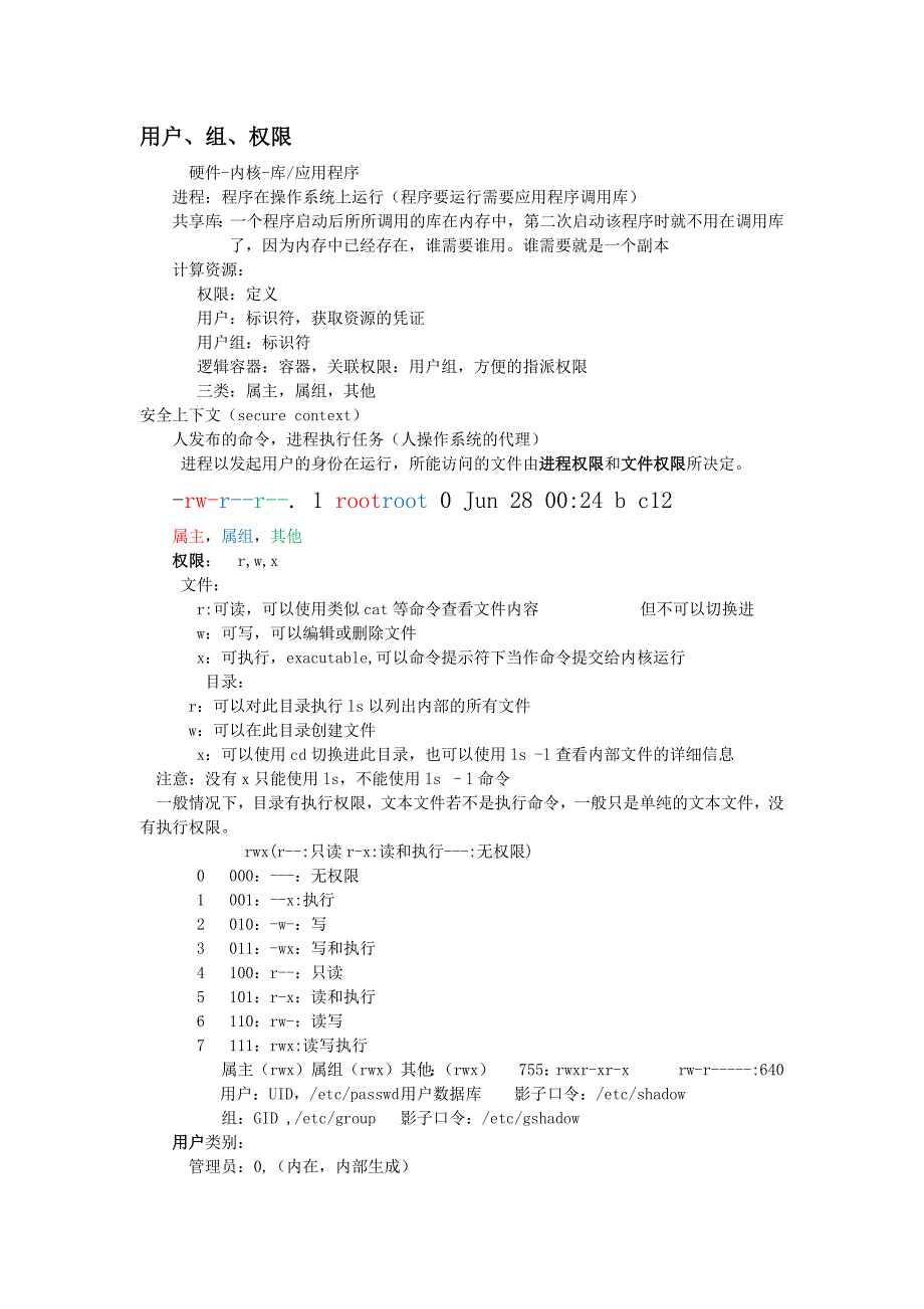 linux用户、组、权限_第1页