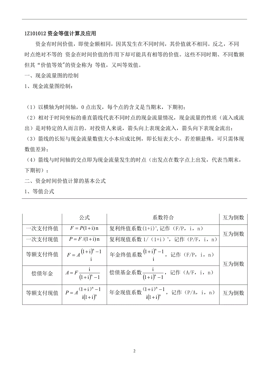 2021年一级建造师《建设工程经济》-通关蓝宝书_第2页