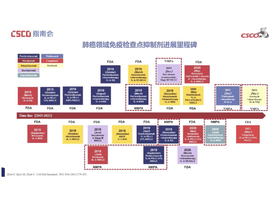 2021CSCO指南更新--局晚期及驱动基因阴性NSCLC治疗进展_第1页