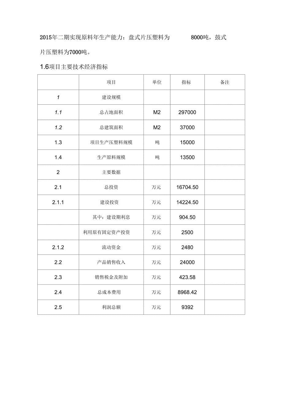 汽车制动器衬片和离合器片路试基地项目可行性研究报告_第5页