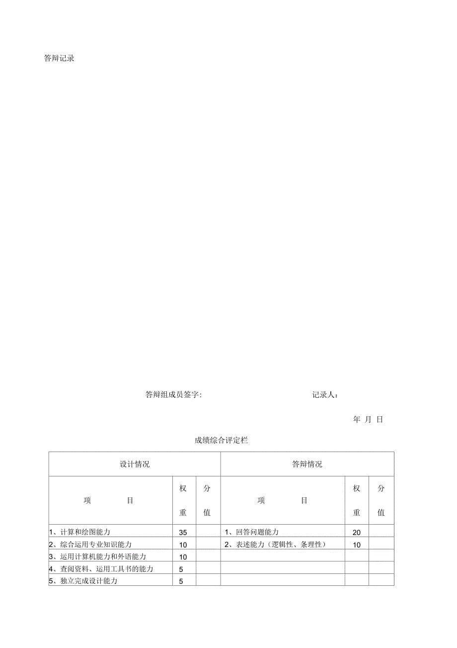 武汉工程大学课程设计报告说明书(乙醇---水精馏塔顶产品冷凝器设计)_第5页