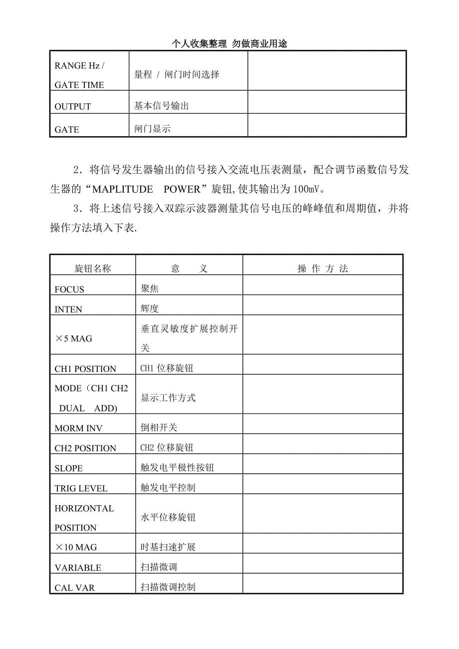 《电子技术实验》实验指导书_第5页