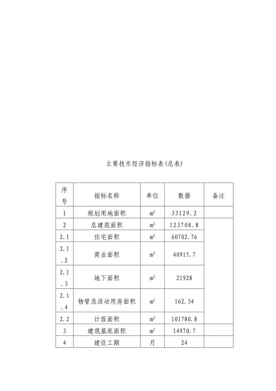 宜章县玫桂园（一二期）建设可研性研究报告_第5页