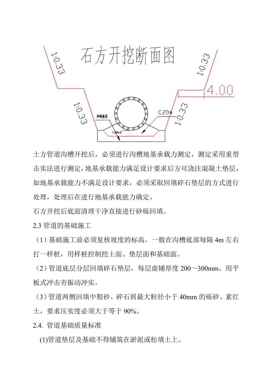 XXX雨污水管网施工组织设计_第2页