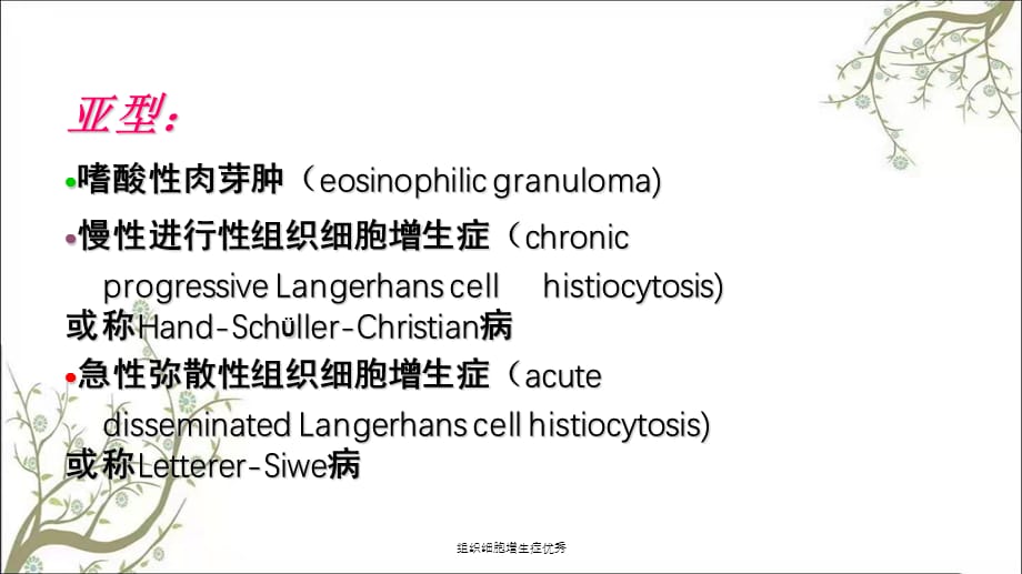 组织细胞增生症优秀_第3页