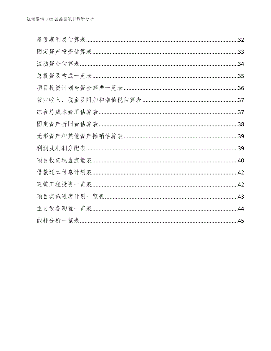 xx县晶圆项目调研分析（参考模板）_第3页