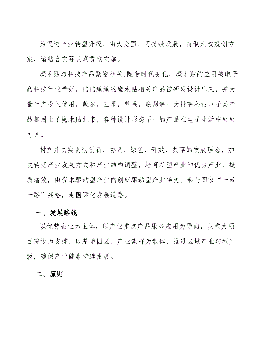 xx公司魔术贴行业实施方案（十四五）_第3页