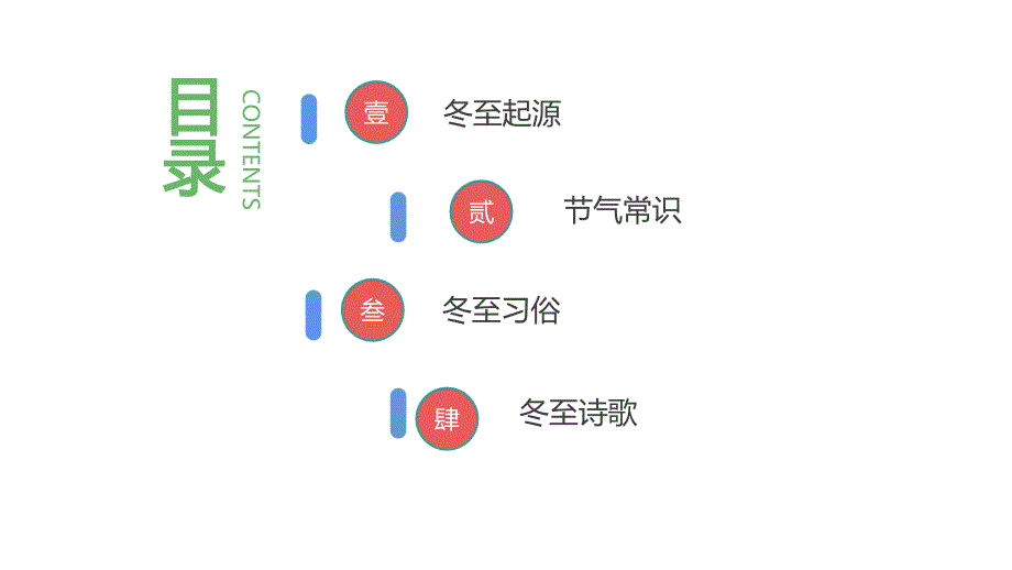 橙色中国风冬至节气PPT模板_第2页