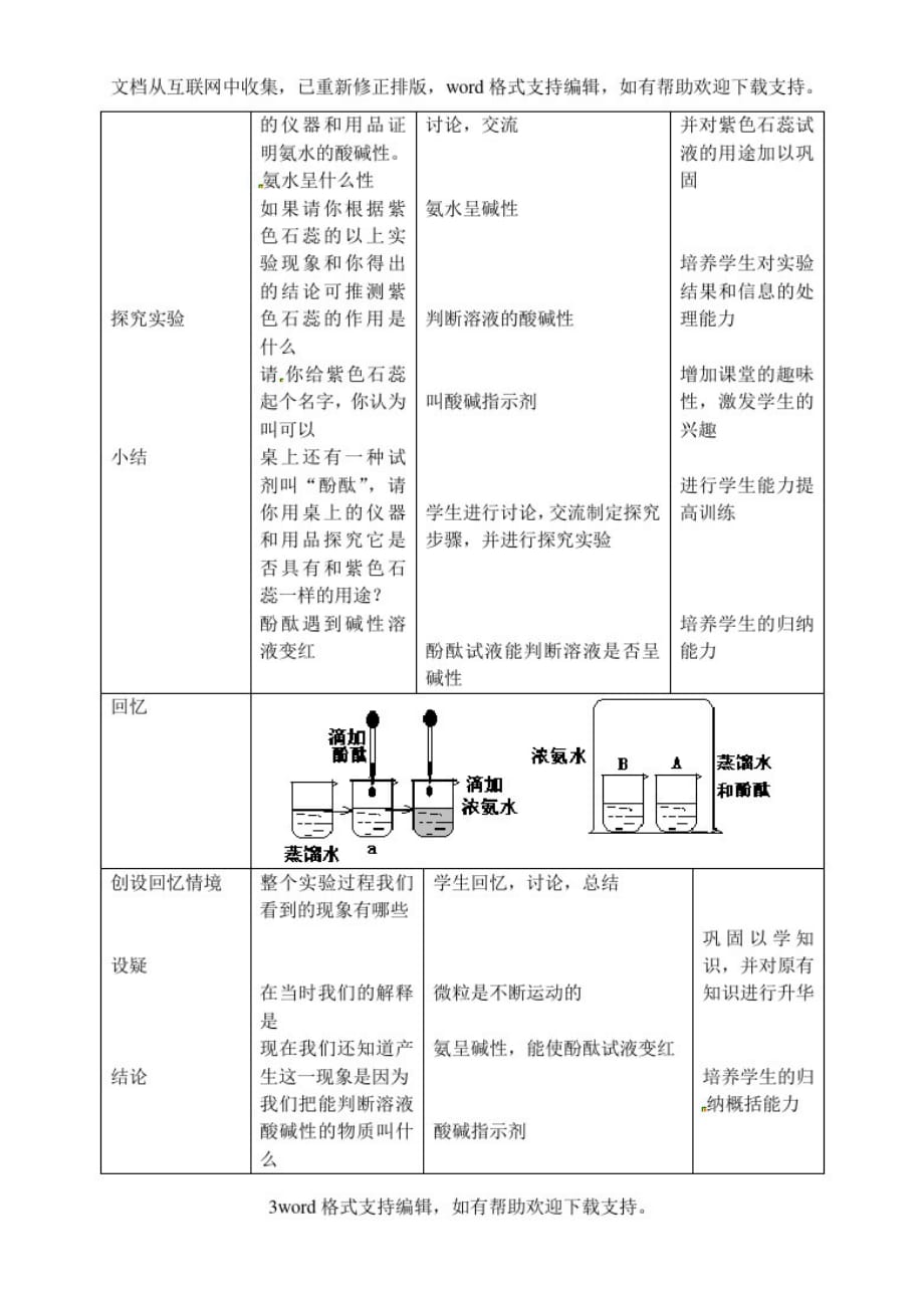 九年级化学全册第七单元溶液的酸碱性教案鲁教版_第3页