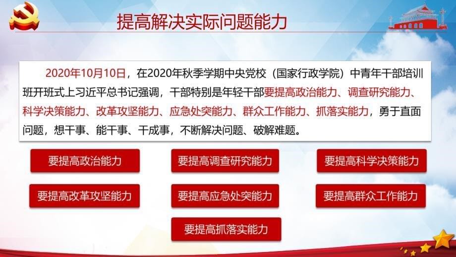 牢记对青年干部的殷殷嘱托实用PPT辅导课件_第5页