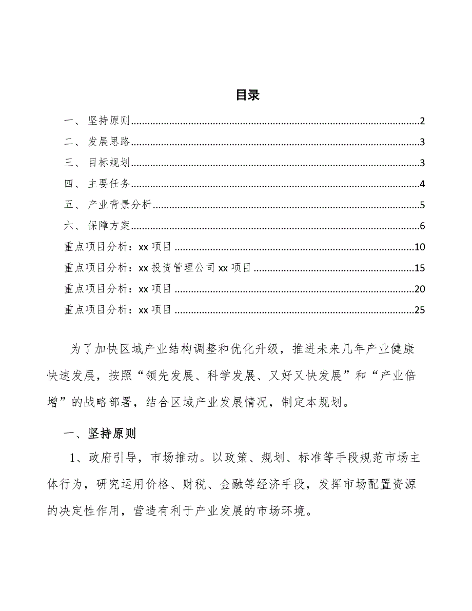 xx公司钳子行业实施方案（审阅稿）_第2页