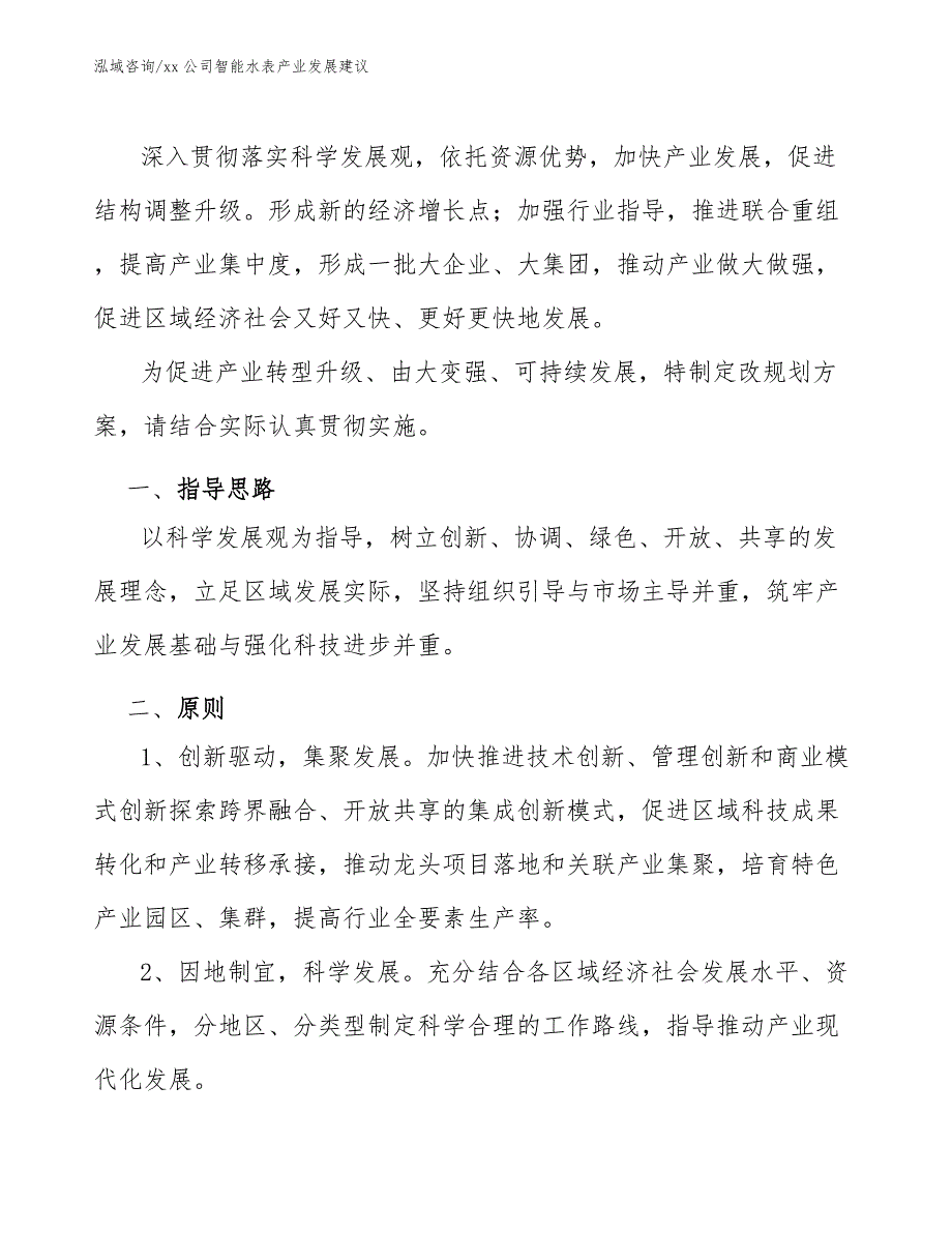 xx公司智能水表产业发展建议（十四五）_第2页