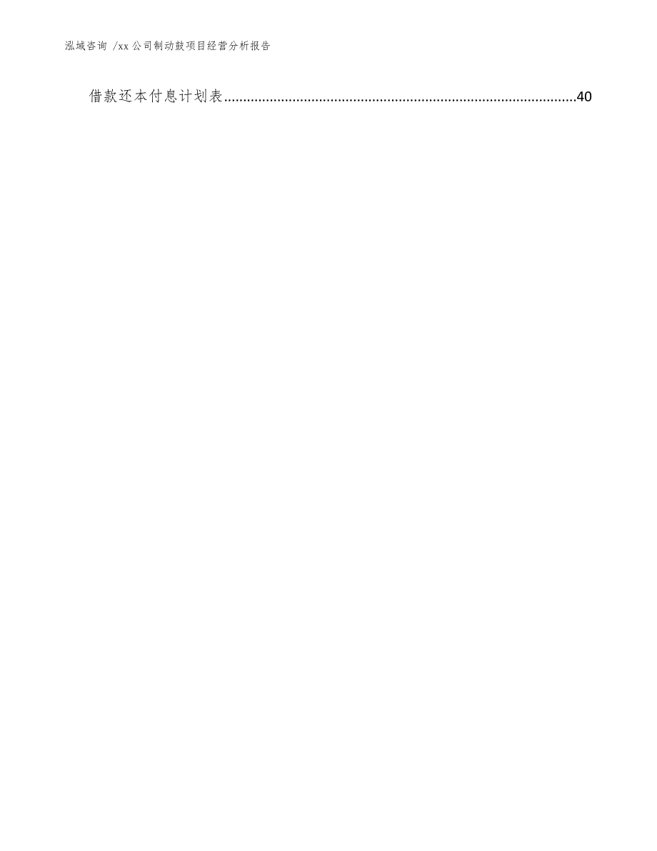 xx公司制动鼓项目经营分析报告（模板范文）_第3页
