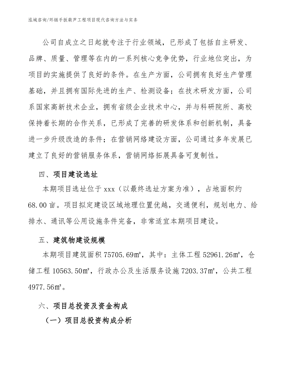 环链手扳葫芦工程项目现代咨询方法与实务（完整版）_第4页