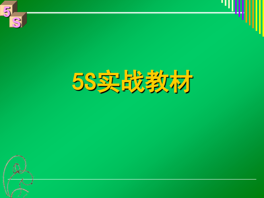 5S实战教材PPT课件_第1页