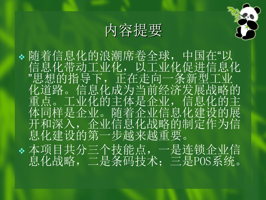 连锁企业信息化战略管理技术PPT课件_第2页