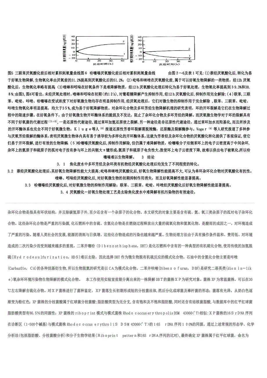 自-杂环化合物好氧生物降解性能与其_第3页