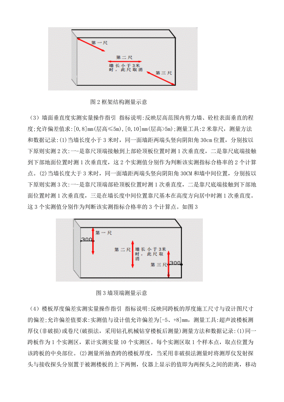 浅析实测实量法在项目实体质量操控的规范性_第4页