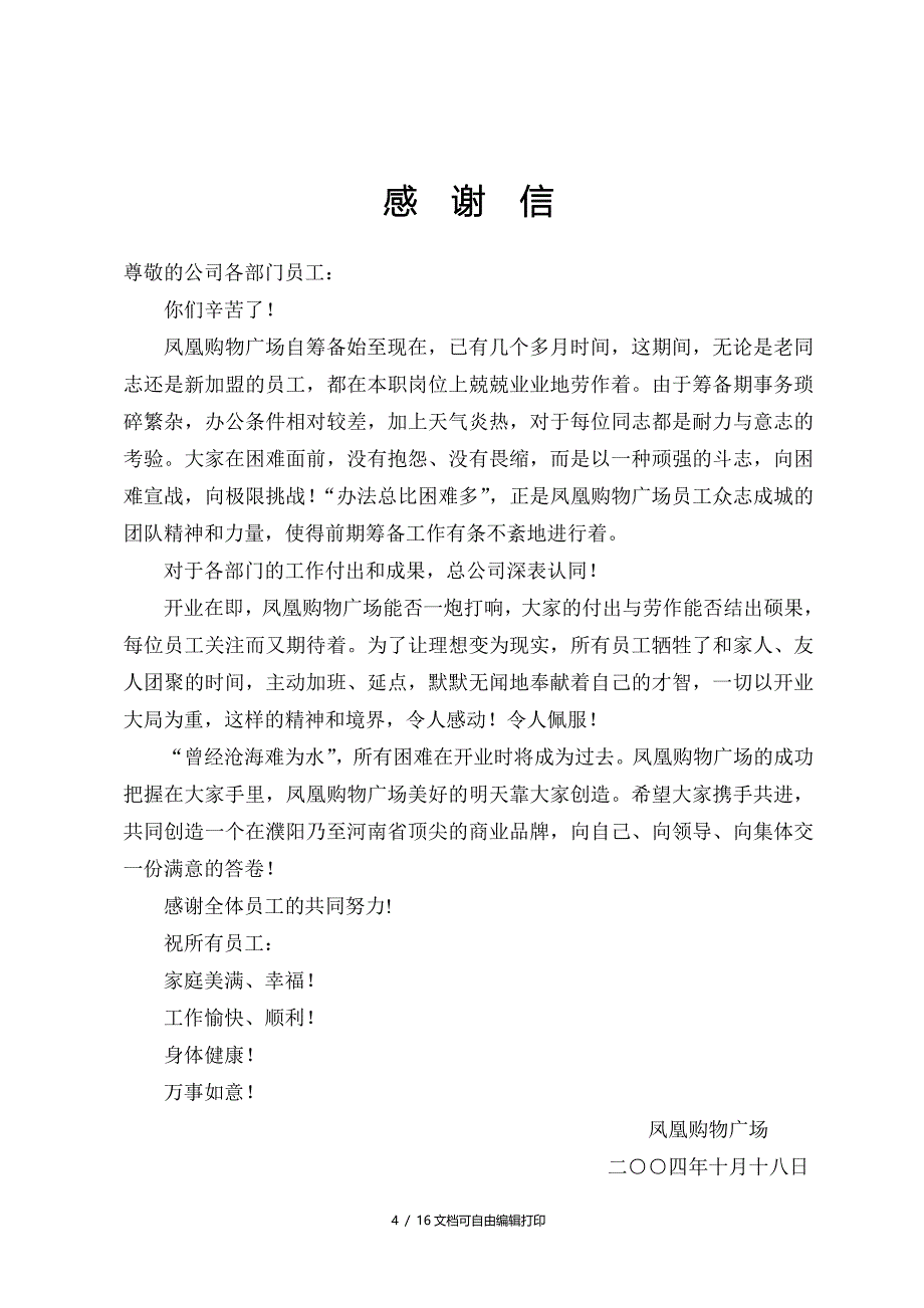 凤凰购物广场推广方案(方案计划书)_第4页