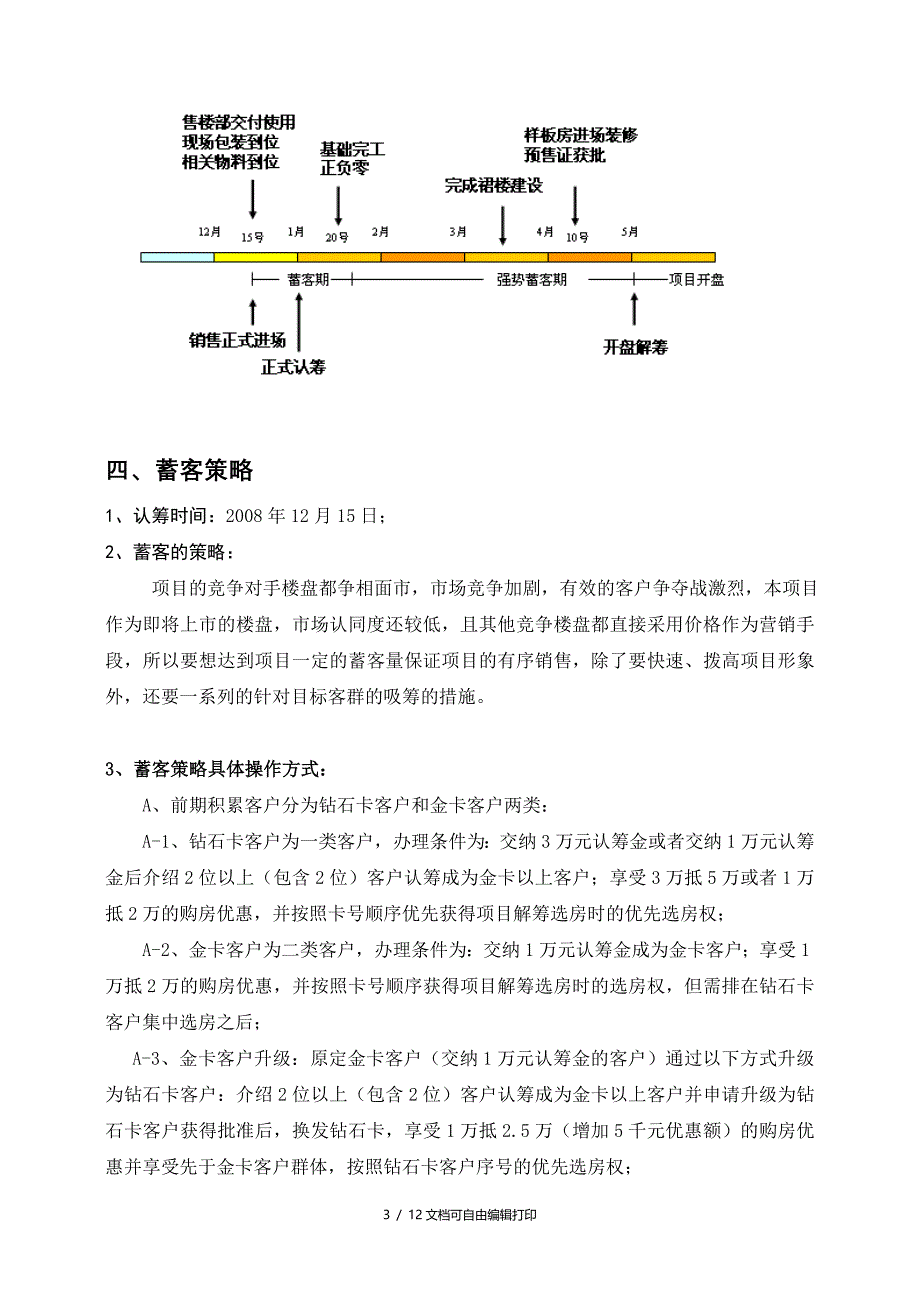 宁乡昱盛东方明珠上市认筹蓄客执行(计划书)_第3页