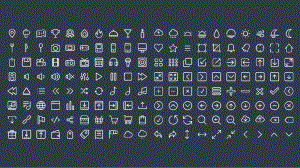 2000+ppt设计常用小图标库素材