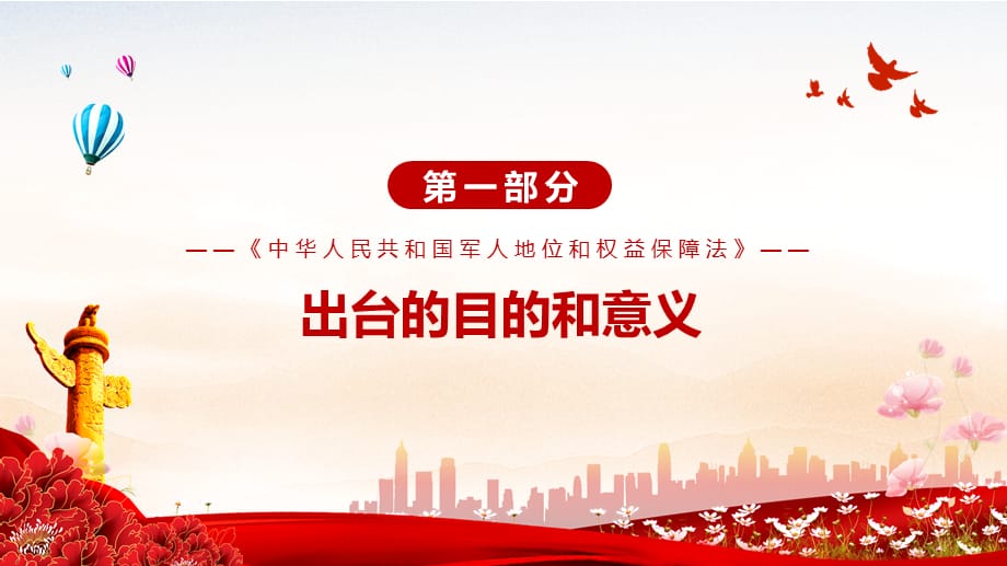 完整解读2021年《军人地位和权益保障法》动态实用PPT讲授课件_第4页