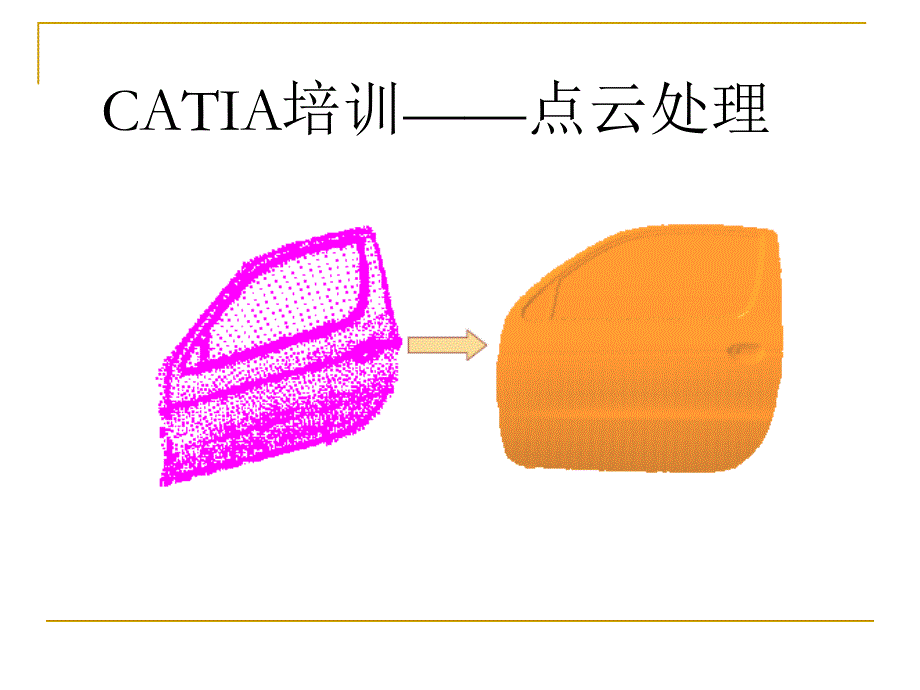 CATIA-点云处理模块-逆向工程_第1页