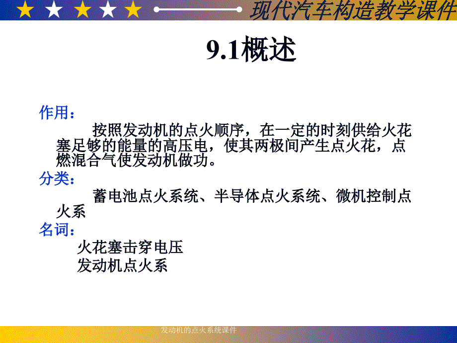 发动机的点火系统课件_第2页