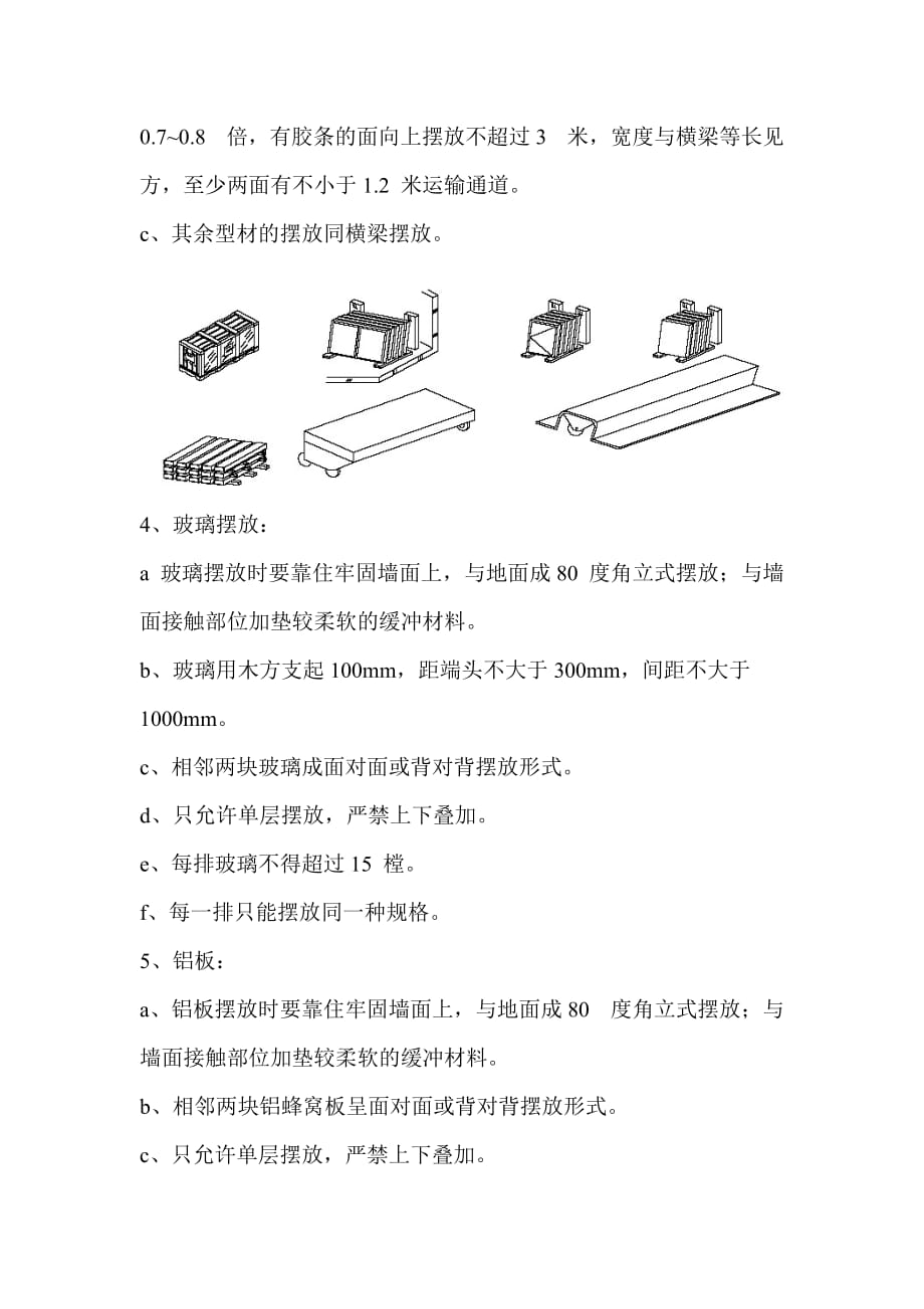 办公楼幕墙装饰工程储存措施_第2页