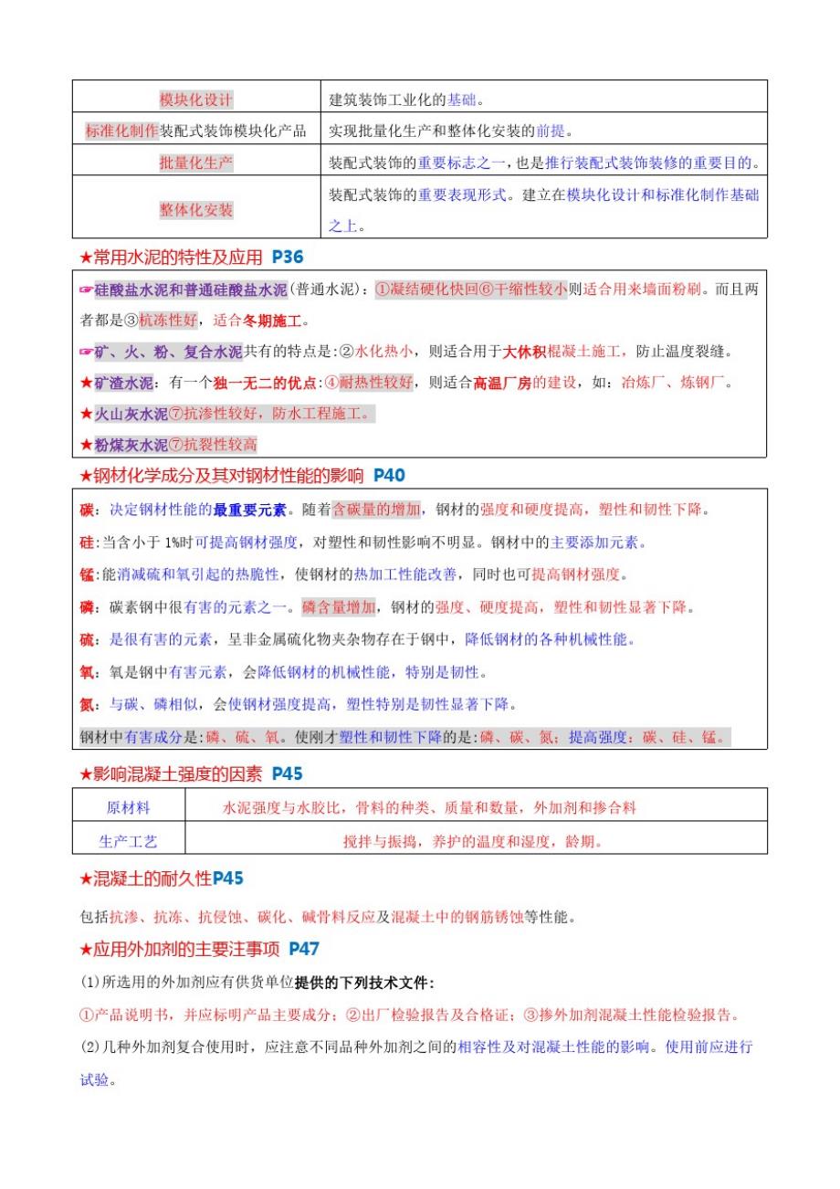 2021年一建建筑实务案例出题考点_第3页