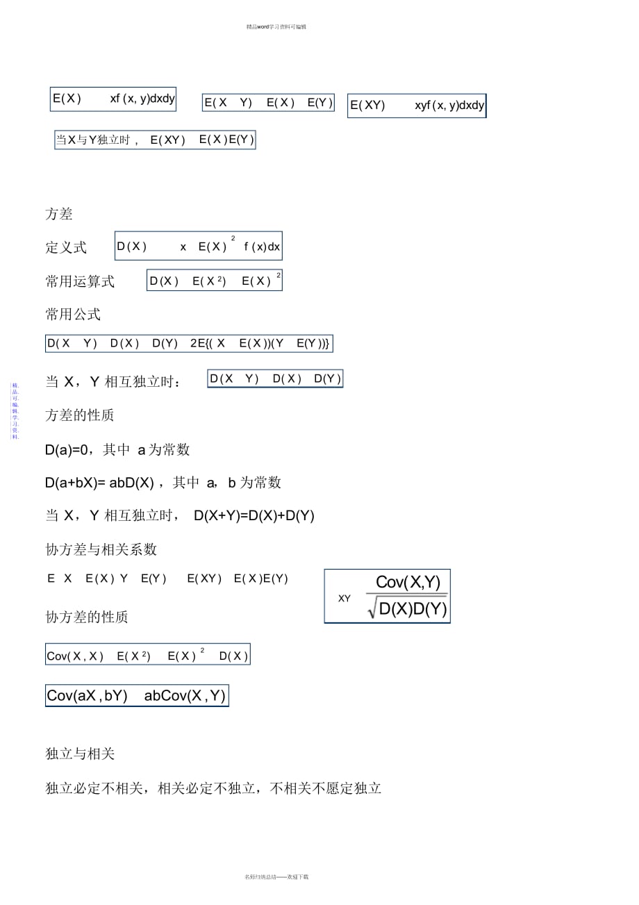 2021年概率论公式总结_第4页