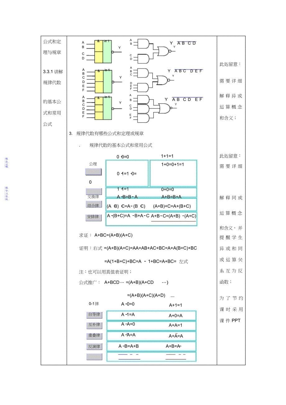 教案.第二讲逻辑代数基础知识2021_第5页