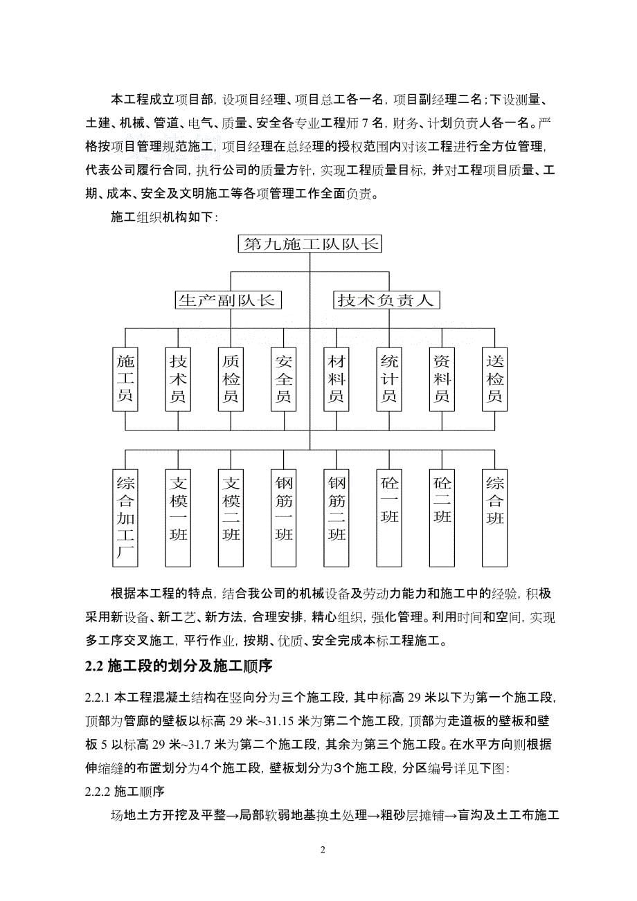 长沙市某污水厂曝气沉砂池施工组织设计-secret_第5页