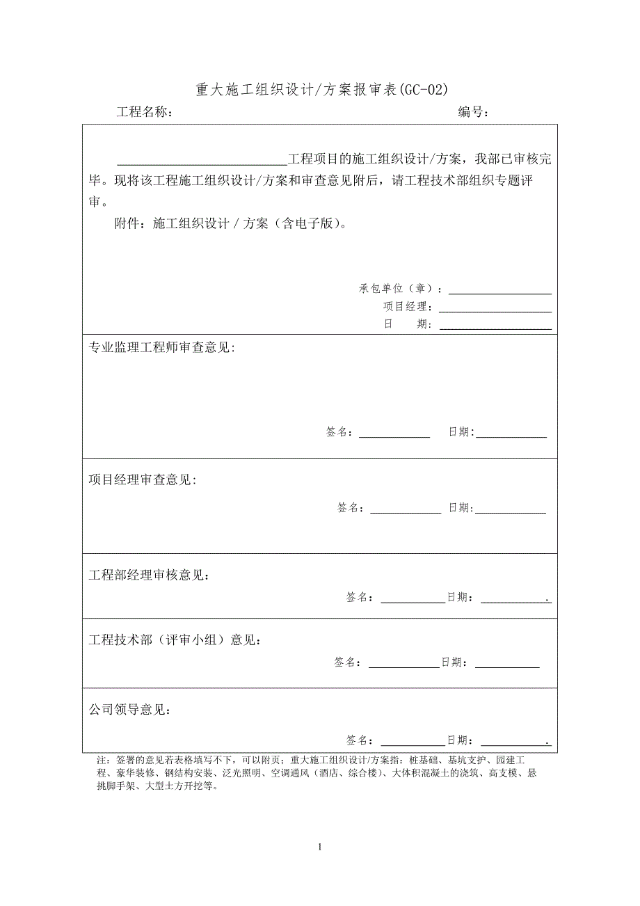 施工成套表格_第1页