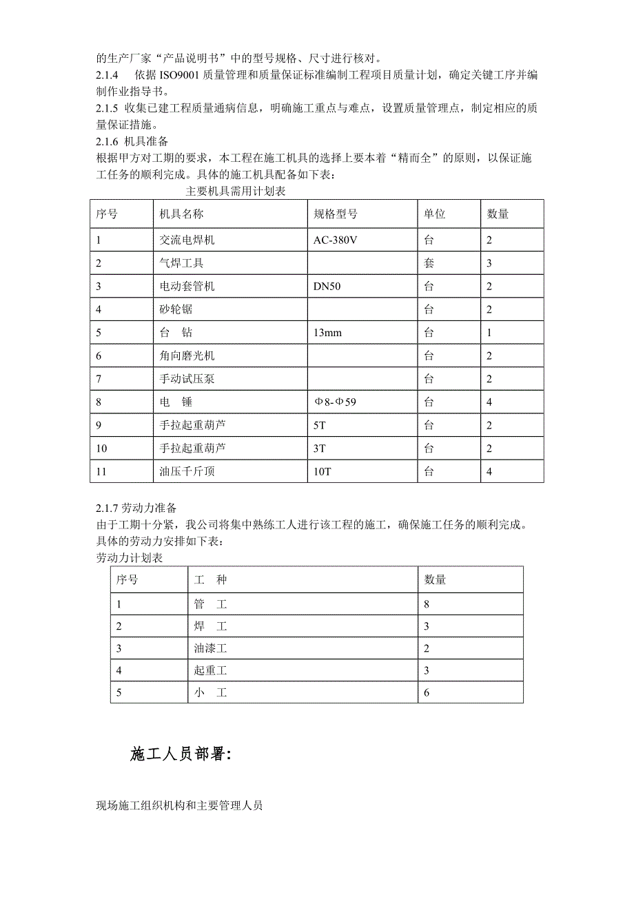 空调工程施工组织设计 (1)_第4页