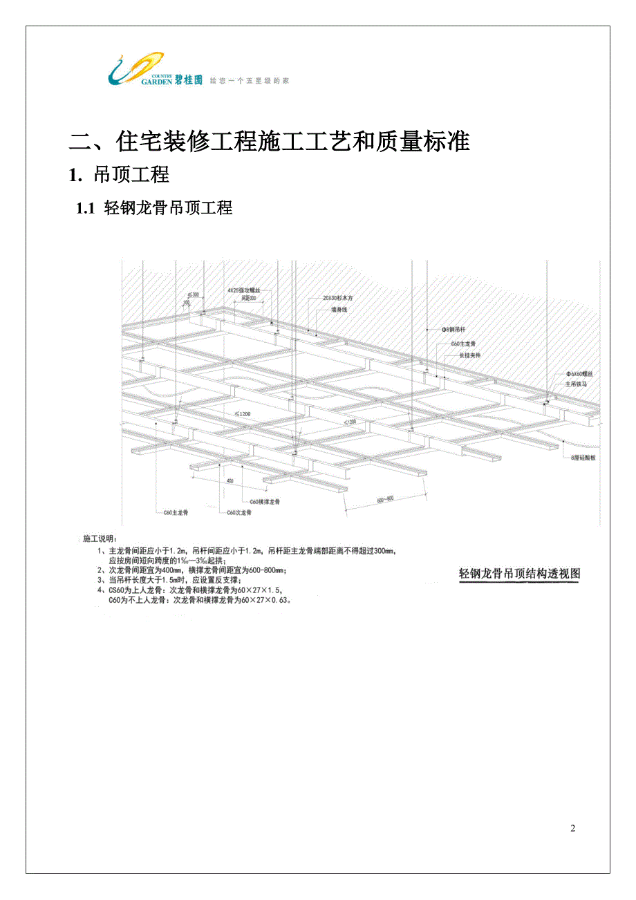 碧桂园集团住宅装修工程施工工艺和质量标准(图片版))_第4页