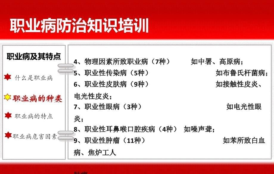 安全生产管理—职业病防治知识培训（36页）_第5页