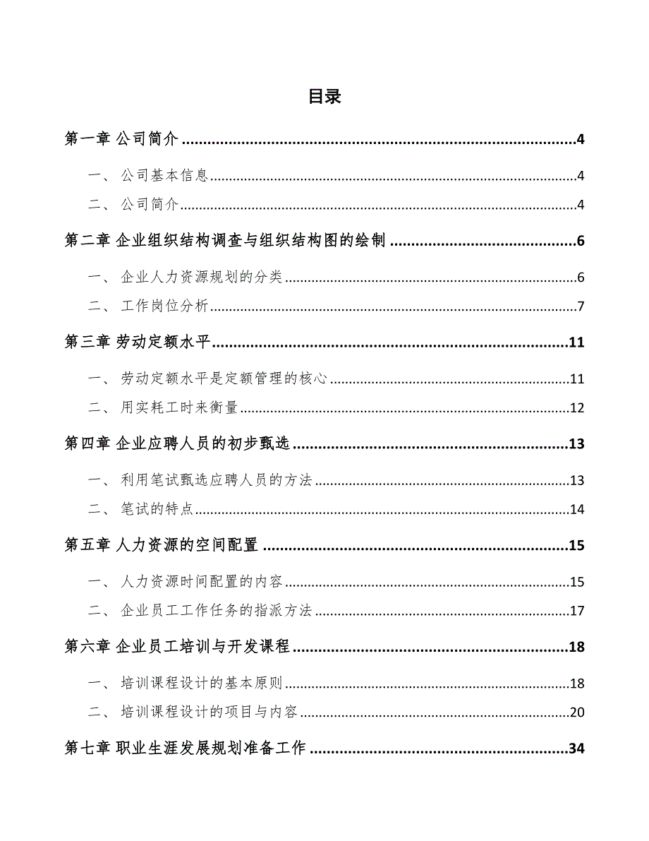 纳米注塑成型项目人力资源管理实施方案_第2页