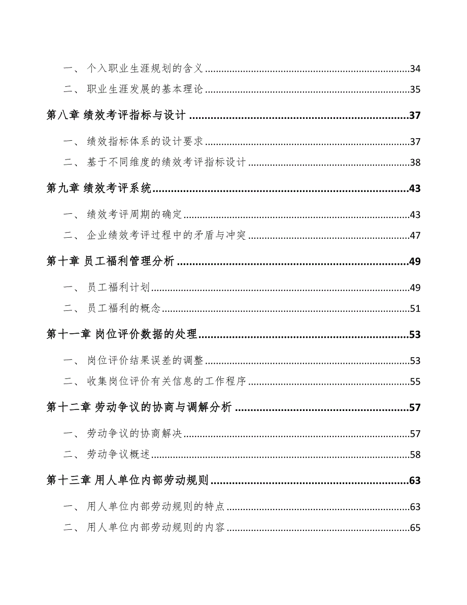 纳米注塑成型项目人力资源管理实施方案_第3页