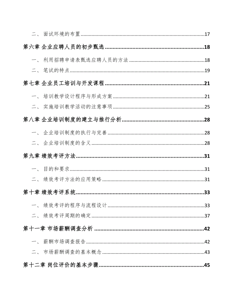 轻合金公司人力资源实施计划_第2页