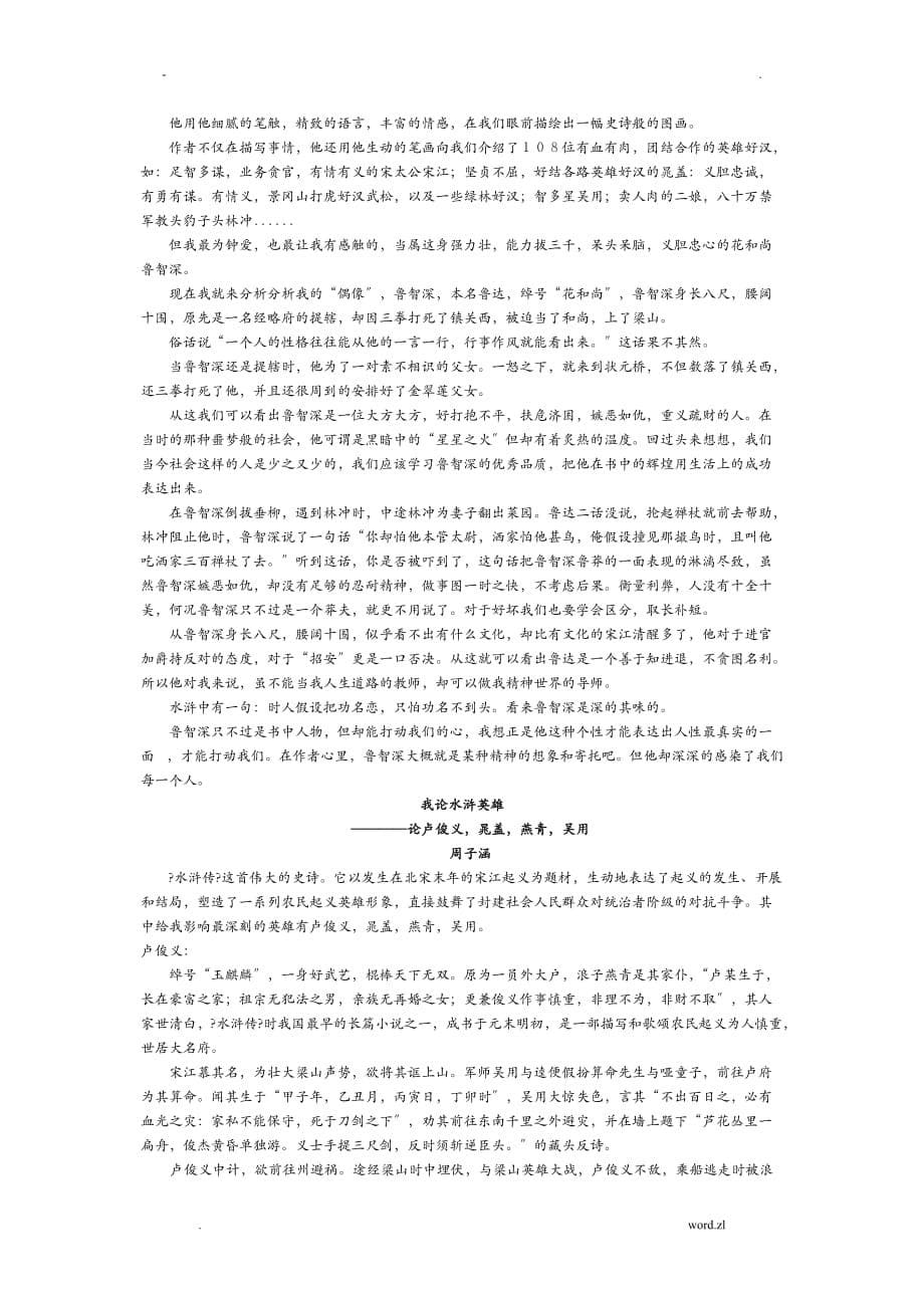 水浒研究报告性小论文_第5页