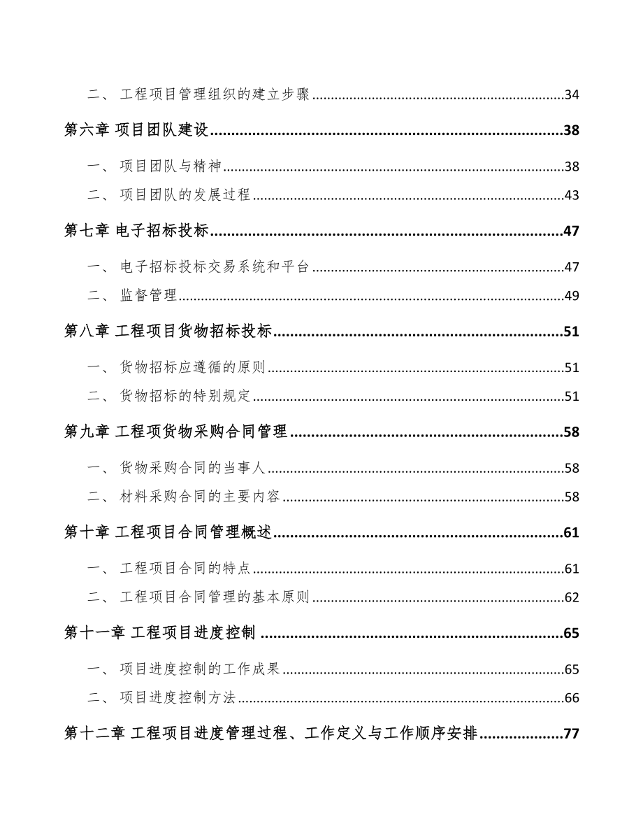 能量饮料公司工程项目质量管理方案_第2页