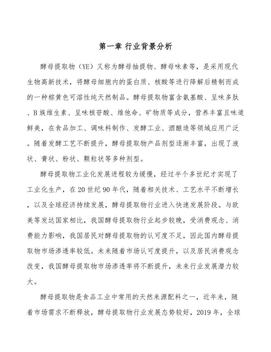 酵母提取物公司工程项目与组织管理手册_第5页