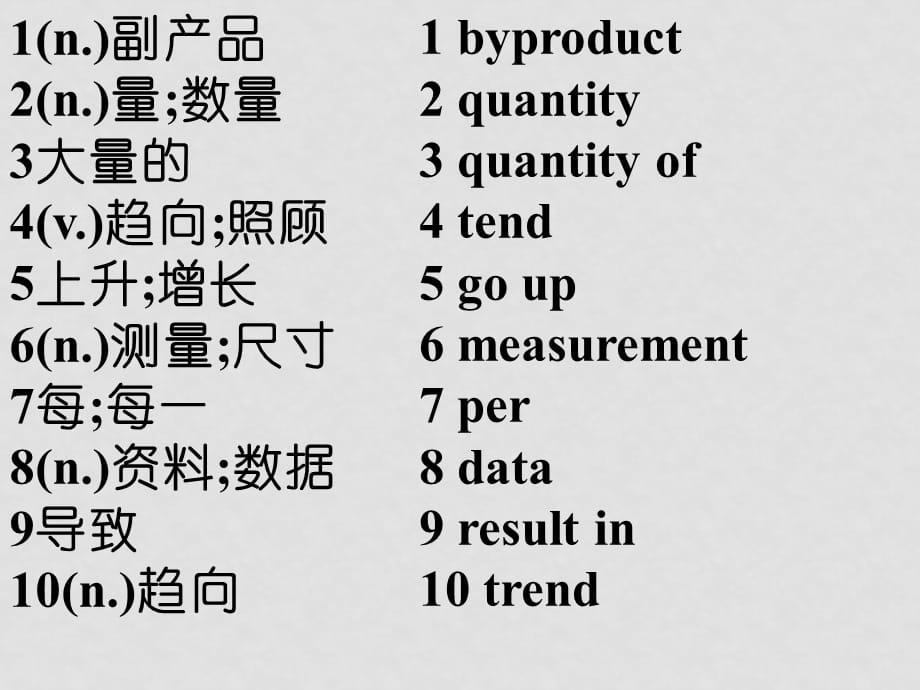 高中英语重点单词和短语课件逐字逐句手工打成人教版第六册U4 global warming_第2页