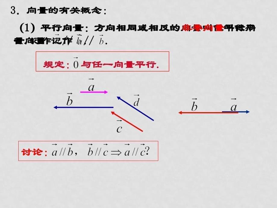 高中数学向量的概念和表示课件必修四向量的概念与表示_第5页