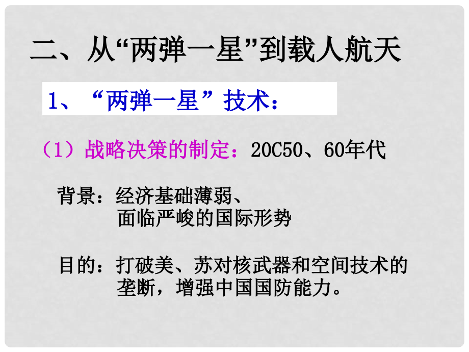 高中历史：7.19《建国以来的重大科技成就》课件（3）新人教版必修3_第4页