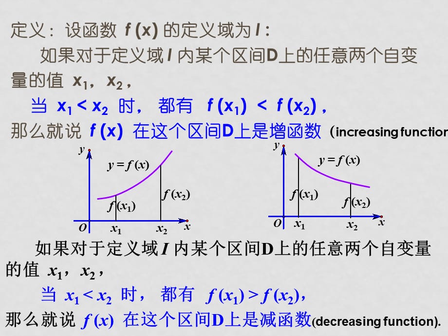 高中数学精品课件全集 人教版A必修1函数的基本性质_第4页