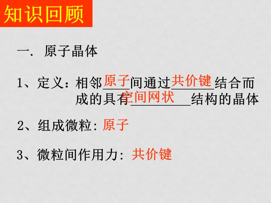 高中化学物质结构与性质专题3、4全套课件选修三共价键原子晶体_第2页